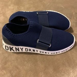 DKNY mesh slip-ons